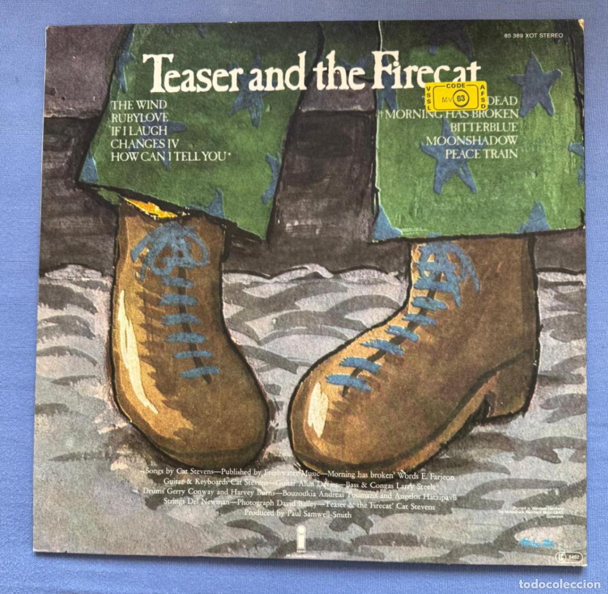 Discos de vinilo: cat stevens 33t teaser and the firecat EX EX - Foto 2