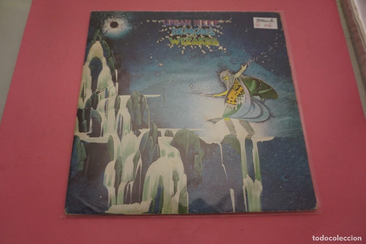 Disques de vinyle: LP/ URIAH HEEP - DEMONS WIZARDS - EL VINILO ESTA EN EXCELENTE ESTADO