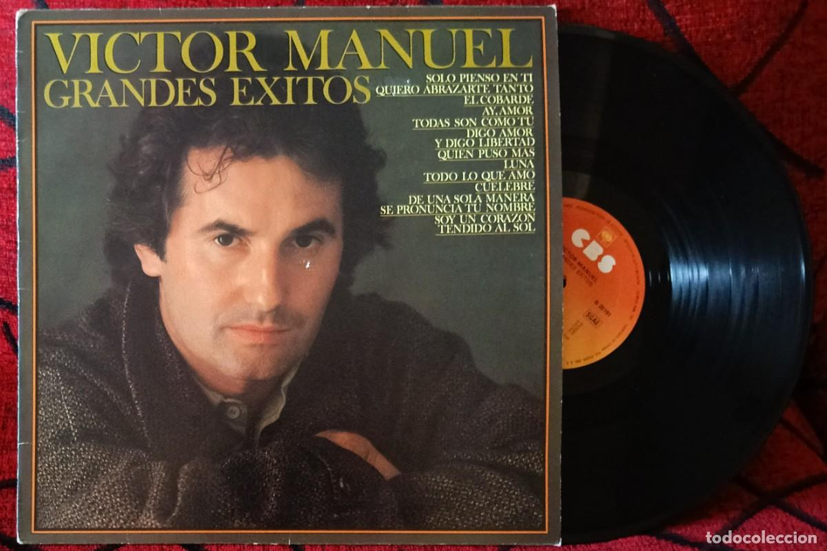 Discos de vinilo: VICTOR MANUEL ** Grandes &Eacute;xitos ** VINILO LP 1982
