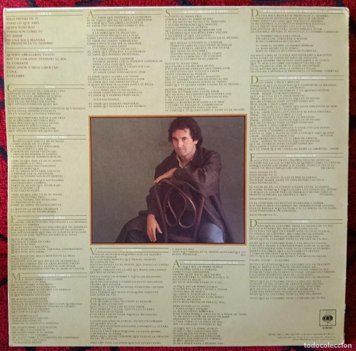 Discos de vinilo: VICTOR MANUEL ** Grandes &Eacute;xitos ** VINILO LP 1982 - Foto 2