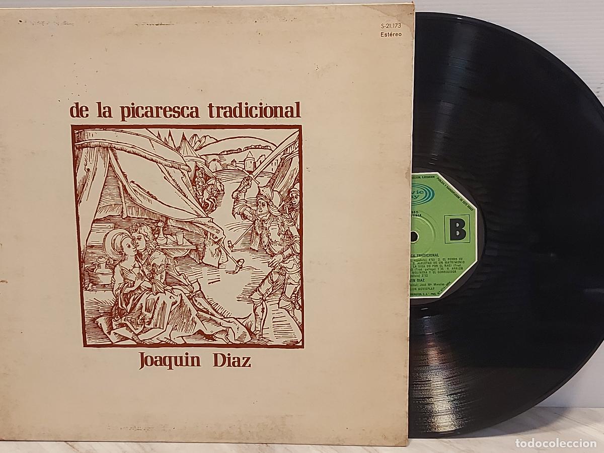 Discos de vinilo: JOAQUIN DIAZ | DE LA PICARESCA TRADICIONAL | LP GATEFOLD | MOVIEPLAY S-21.173 | MBC ***
