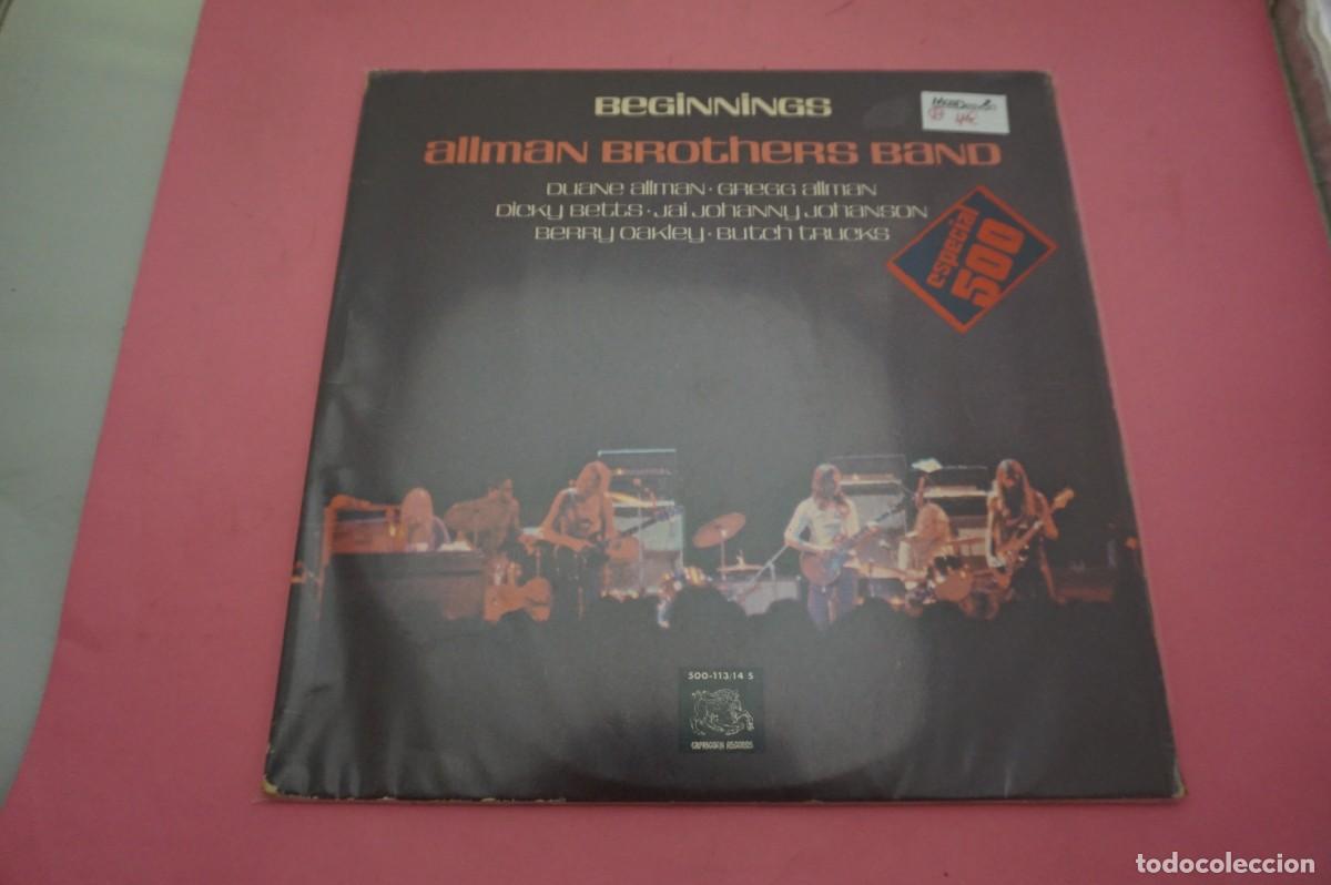 Discos de vinilo: DOBLE LP/ ALLMAN BROTHERS BAND - BEGINNINGS - EL VINILO ESTA EN EXCELENTE ESTADO