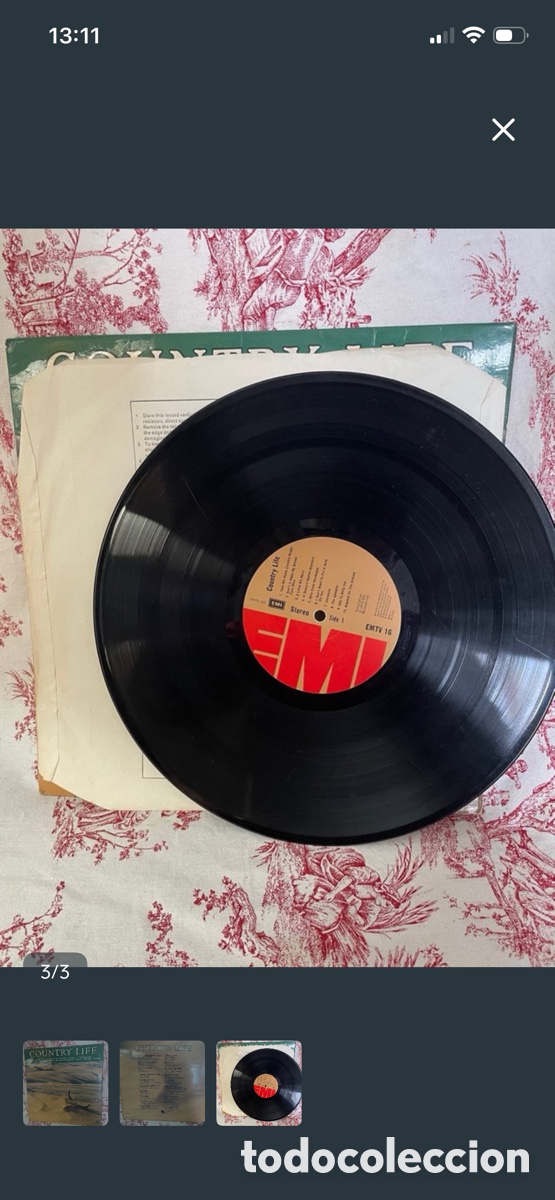 Discos de vinilo: Vinilo Country Life LP - Foto 3