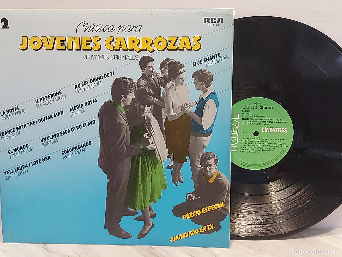 Discos de vinilo: M&Uacute;SICA PARA J&Oacute;VENES CARROZAS VOL. 2 | LP-RCA NL-43486 | ESPA&Ntilde;A 1980 | DE LUJO ****