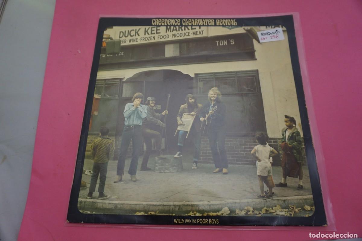 Discos de vinilo: LP/ CREEDENCE - CLEARWATER REVIVAL- WILLY AND THE POOR BOYS - EL VINILO ESTA EN BUEN ESTADO