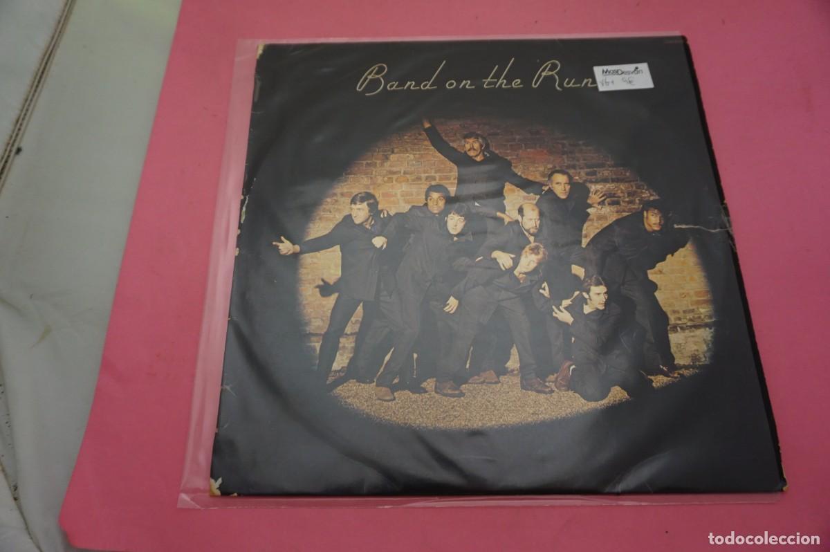 Discos de vinilo: LP/ PAUL MCCARTNEY AND WINGS - BAND ON THE RUN - EL VINILO ESTA EN BUEN ESTADO