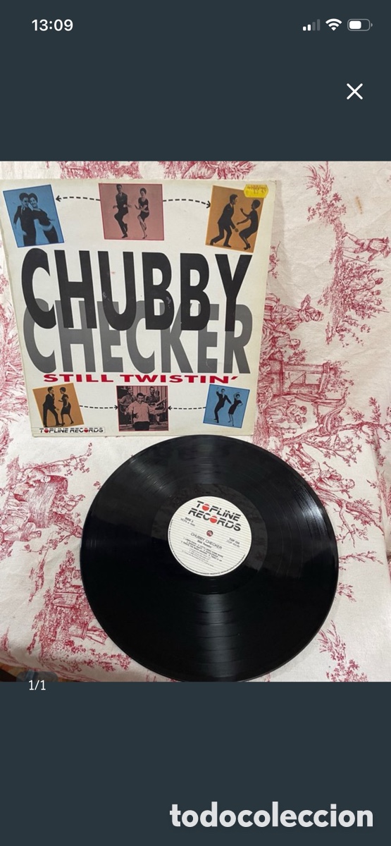 Discos de vinilo: Checker Still Twistin' LP 1986