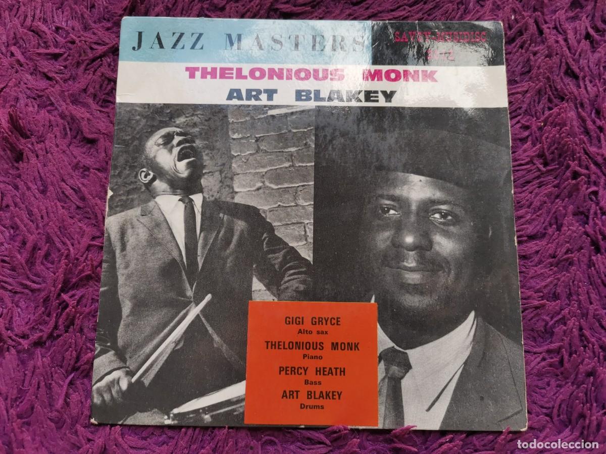 Discos de vinilo: Thelonious Monk - Art Blakey &ndash; Jazz Masters Vinilo 7&rdquo; Single France 3012
