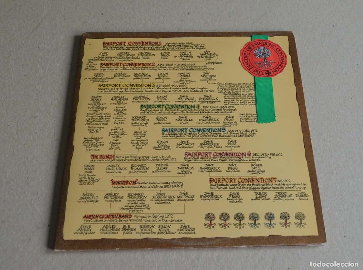 Discos de vinilo: FAIRPORT CONVENTION - THE HISTORY OF FAIRPORT CONVENTION (DOBLE DISCO)