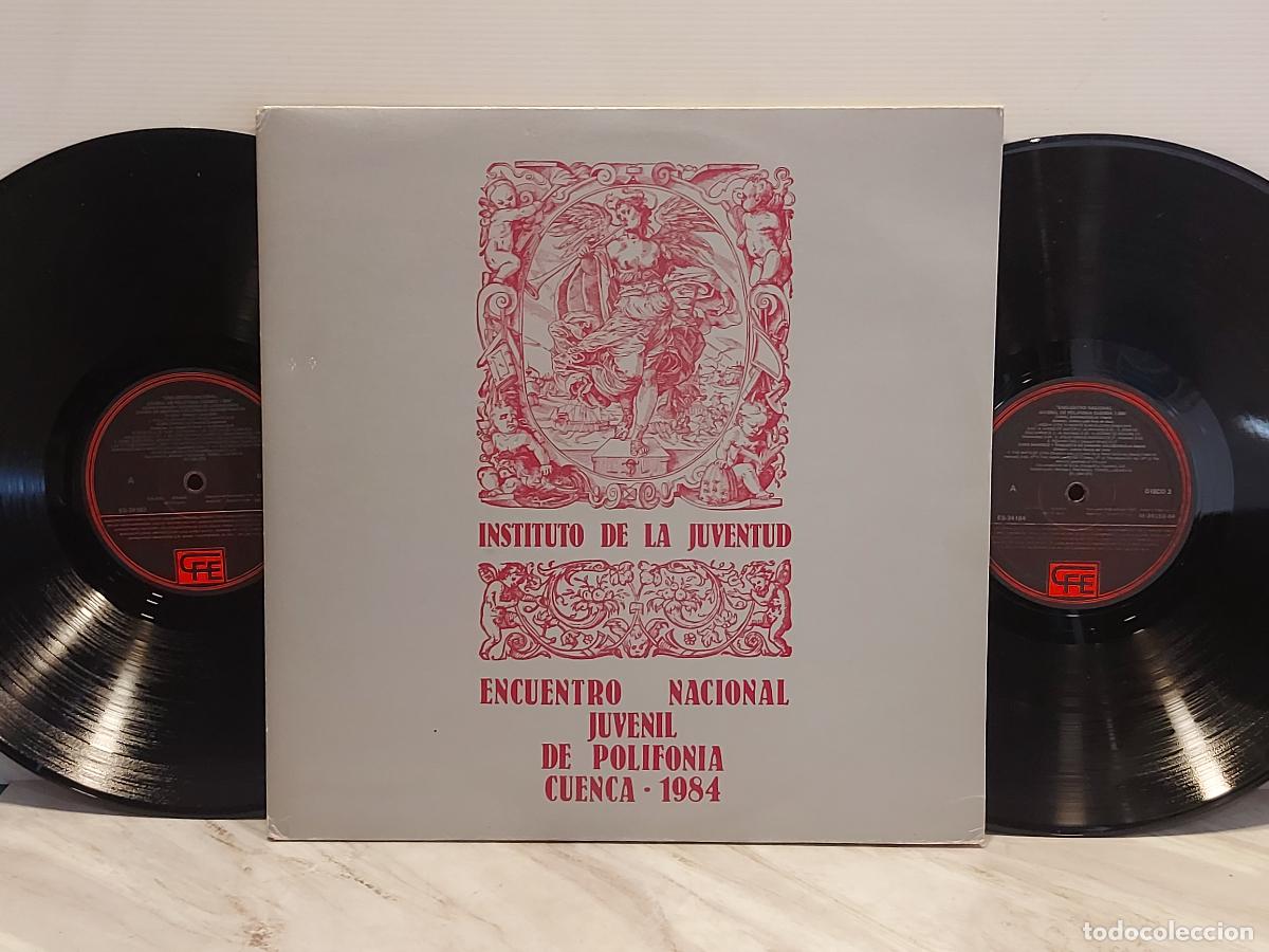 Discos de vinilo: ENCUENTRO NACIONAL JUVENIL DE POLIFON&Iacute;A CUENCA 1984 | DOBLE LP GATEFOLD | MBC ***