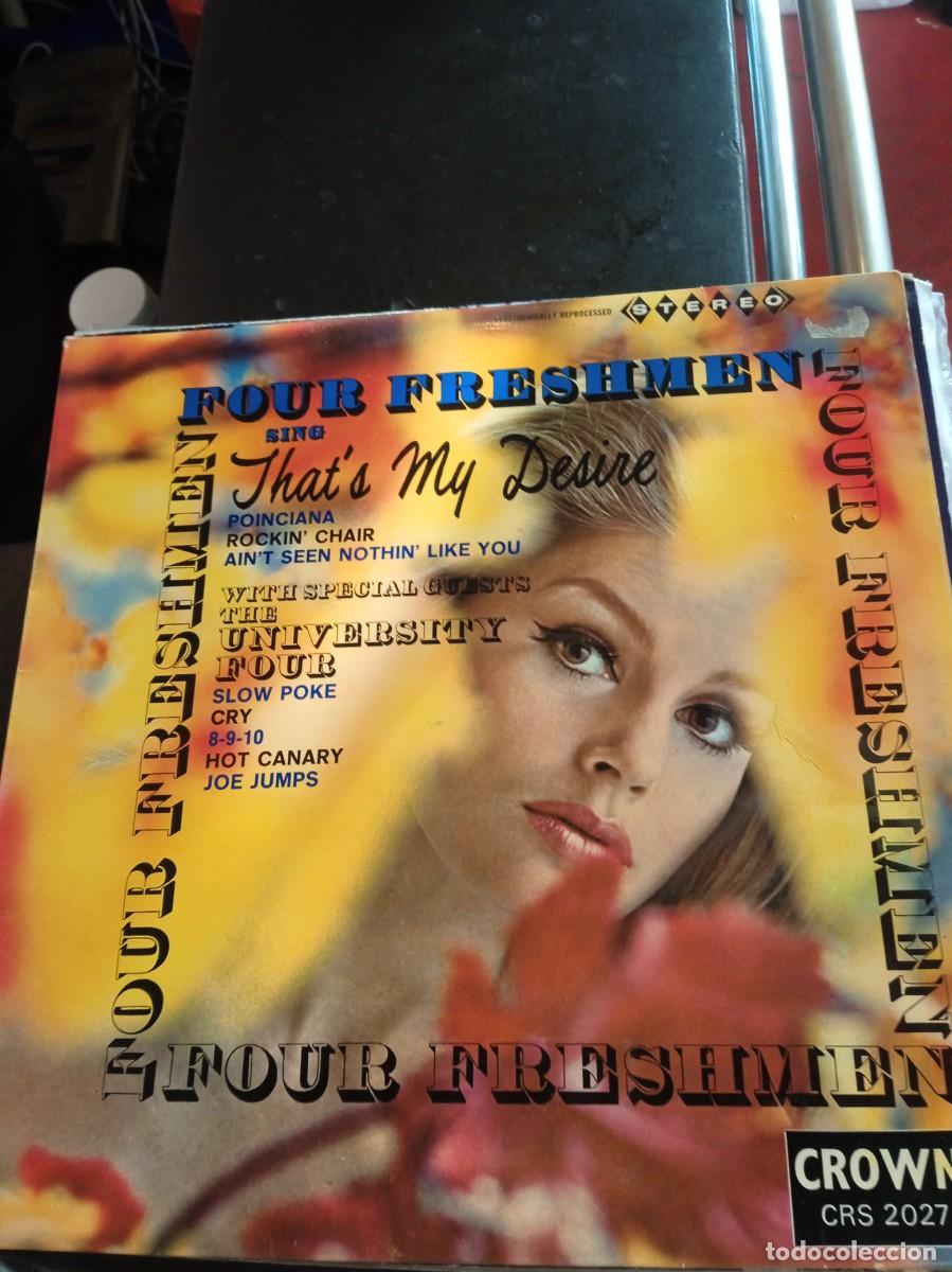 Discos de vinilo: FOUR FRESHMEN- THAT&acute;S MY DESIRE. LP - Foto 1