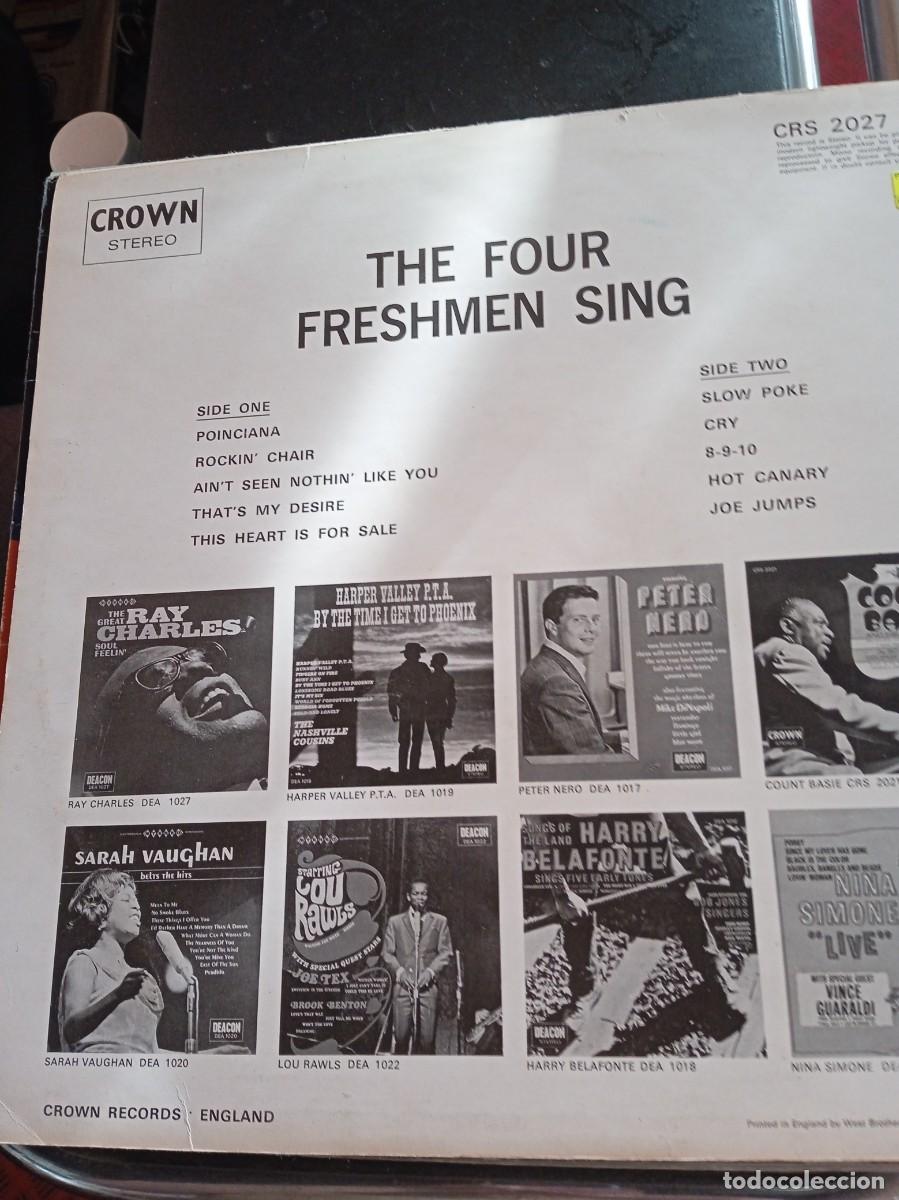 Discos de vinilo: FOUR FRESHMEN- THAT&acute;S MY DESIRE. LP - Foto 2
