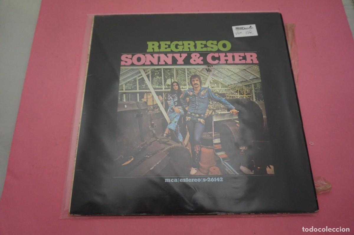 Discos de vinilo: LP/ SONY & CHER - REGRESO - EL VINILO ESTA EN BUEN ESTADO