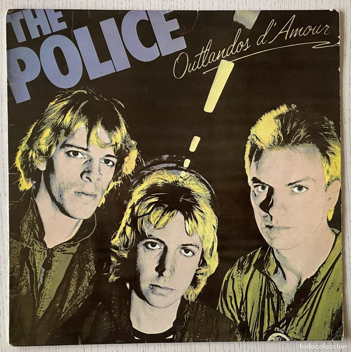 Discos de vinilo: THE POLICE - OUTLANDOS D'AMOUR (LP VINILO 1979) EDICI&Oacute;N ESPA&Ntilde;A A&M / EPIC