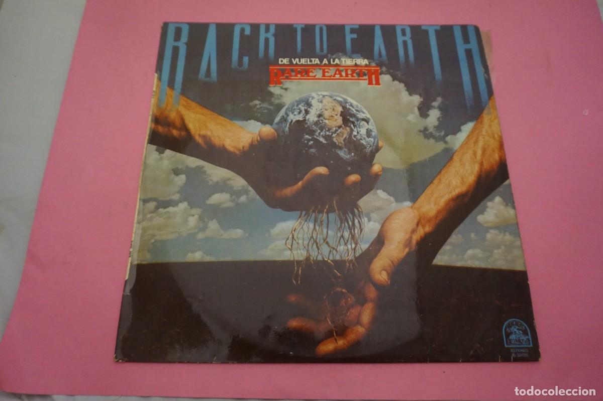 Discos de vinilo: LP/ RARE EARTH - DE VUELTA A LA TIERRA - EL VINILO ESTA EN BUEN ESTADO