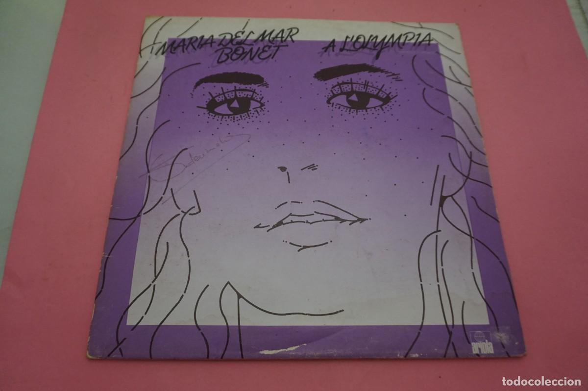 Discos de vinilo: LP/ MARIA DEL MAR BONET A L'0LYMPIA - EL VINILO ESTA EN BUEN ESTADO