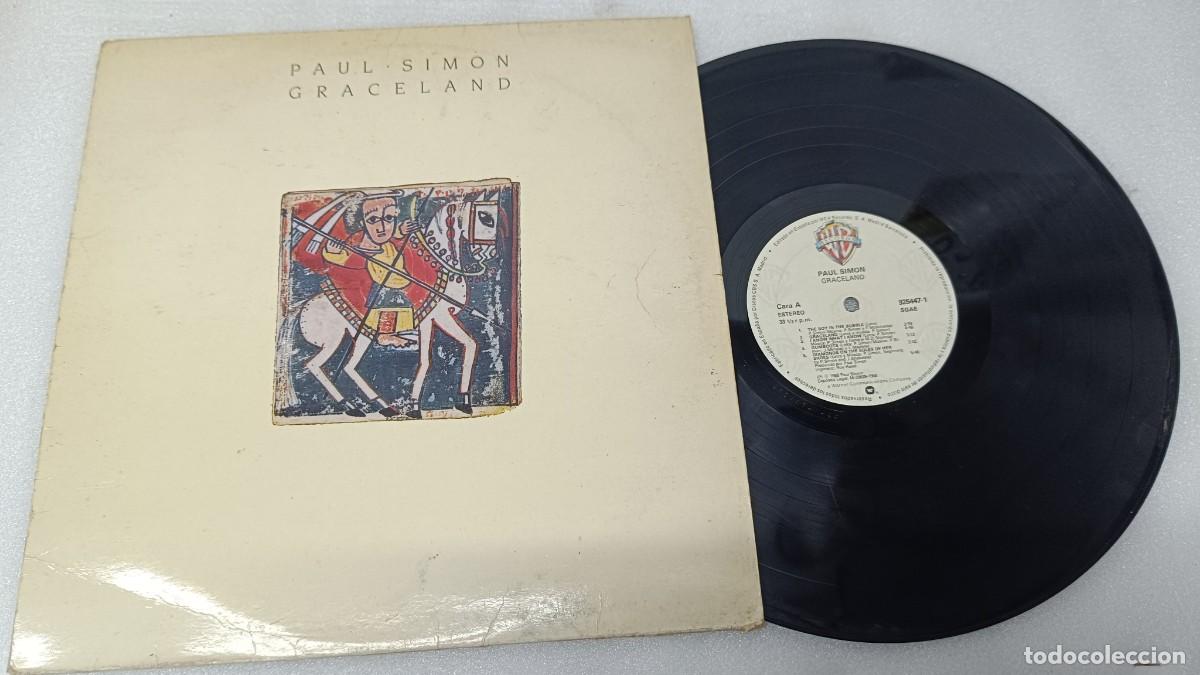 Discos de vinil: PAUL SIMON, DISCO LP GRACELAND, EDITADO WD RECORDS, A&Ntilde;O 1986