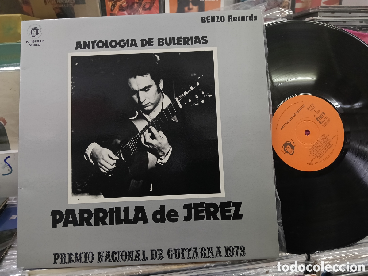 Discos de vinilo: Parrilla de jerez lp antolog&iacute;a de buler&iacute;as carpeta doble 1974
