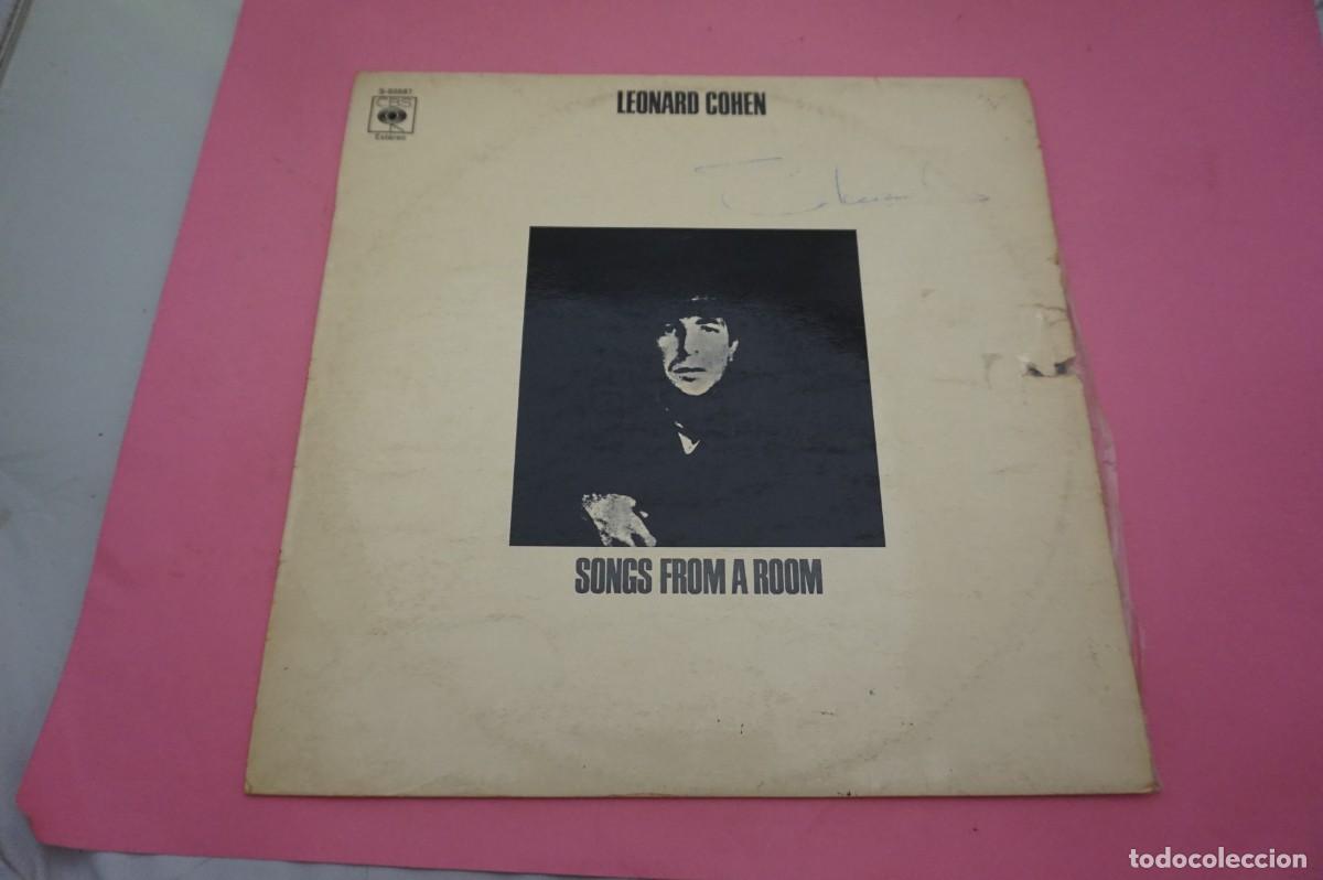 Discos de vinilo: LP/ LEONARD COHEN - SONGS FROM A ROOM - EL VINILO ESTA EN BUEN ESTADO