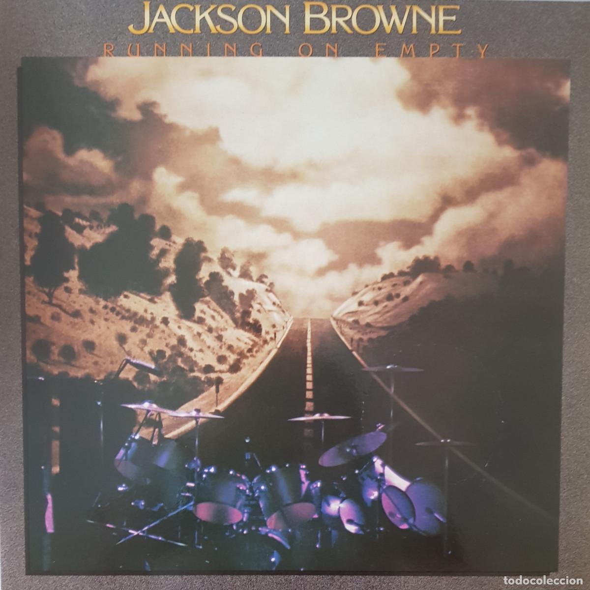 Discos de vinilo: Jackson Browne - Running On Empty. Reed. espa&ntilde;ola 1984
