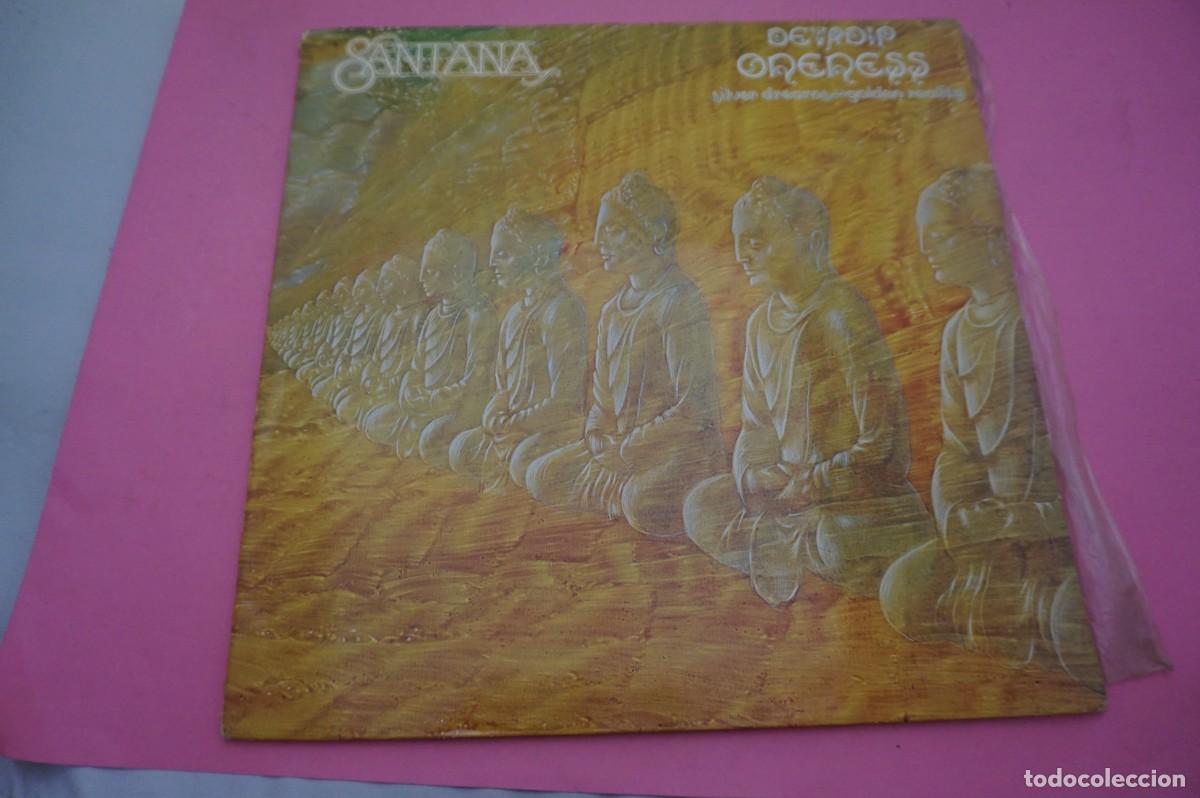Discos de vinilo: LP/ CARLOS SANTANA - DEVADIP ONENESS - EL VINILO ESTA EN BUEN ESTADO