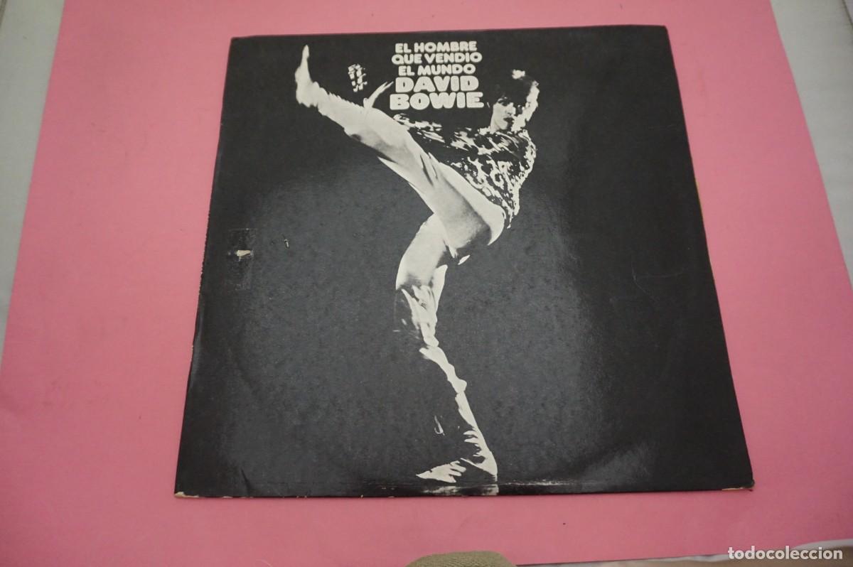 Discos de vinilo: LP/ DAVID BOWIE - EL HOMBRE QUE VENDIO AL MUNDO - EL VINILO ESTA EN BUEN ESTADO