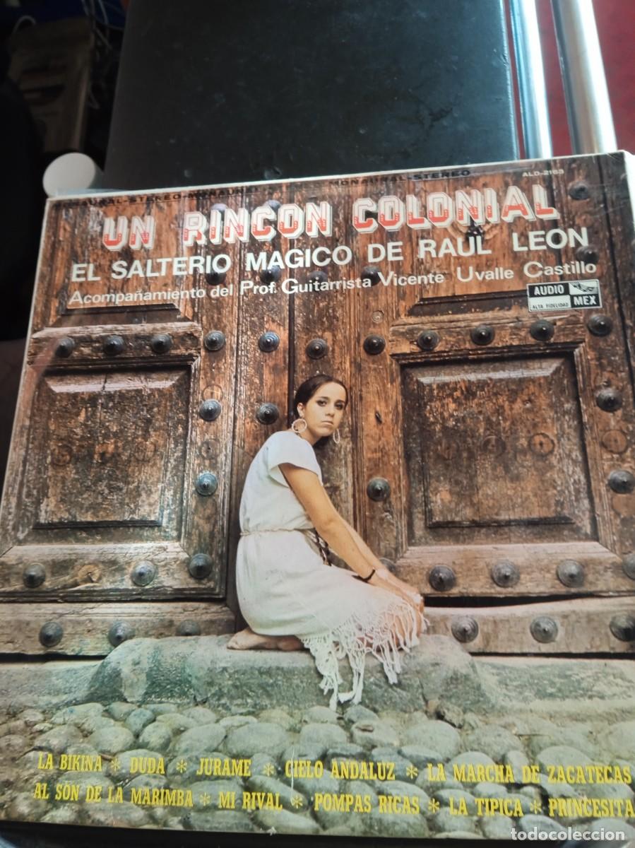 Discos de vinilo: RA&Uacute;L LE&Oacute;N- UN RINC&Oacute;N COLONIAL. EL SALTERIO M&Aacute;GICO DE RA&Uacute;L LE&Oacute;N. LP