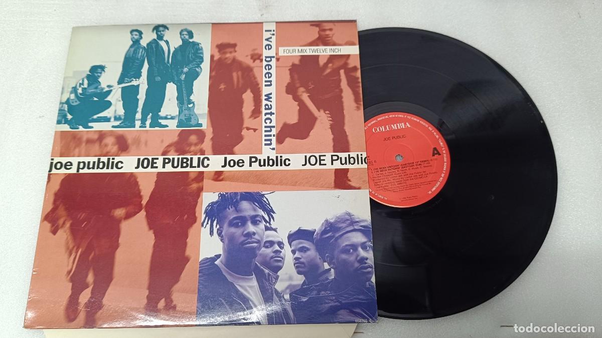 Dischi in vinile: JOE PUBLIC - I&acute;ve Been Watchin&acute;. Maxi Single, UK 1992 12&rdquo; 45 rpm Edition.