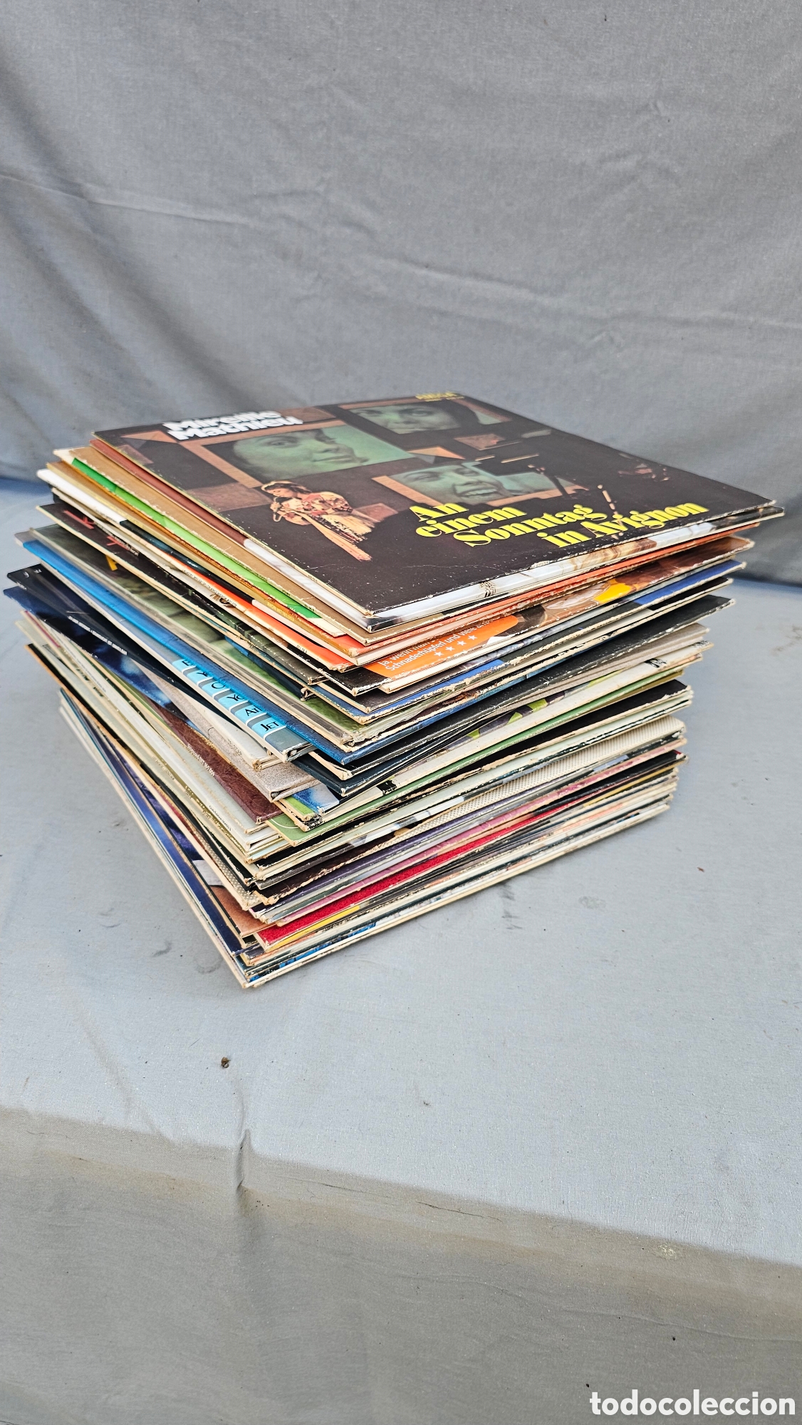 Dischi in vinile: Lote de 70 discos de vinilo variados