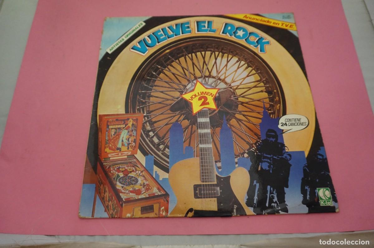 Discos de vinilo: LP/ VUELVE EL ROCK - Volumen 2 - VARIOS ARTISTAS - EL VINILO ESTA EN BUEN ESTADO