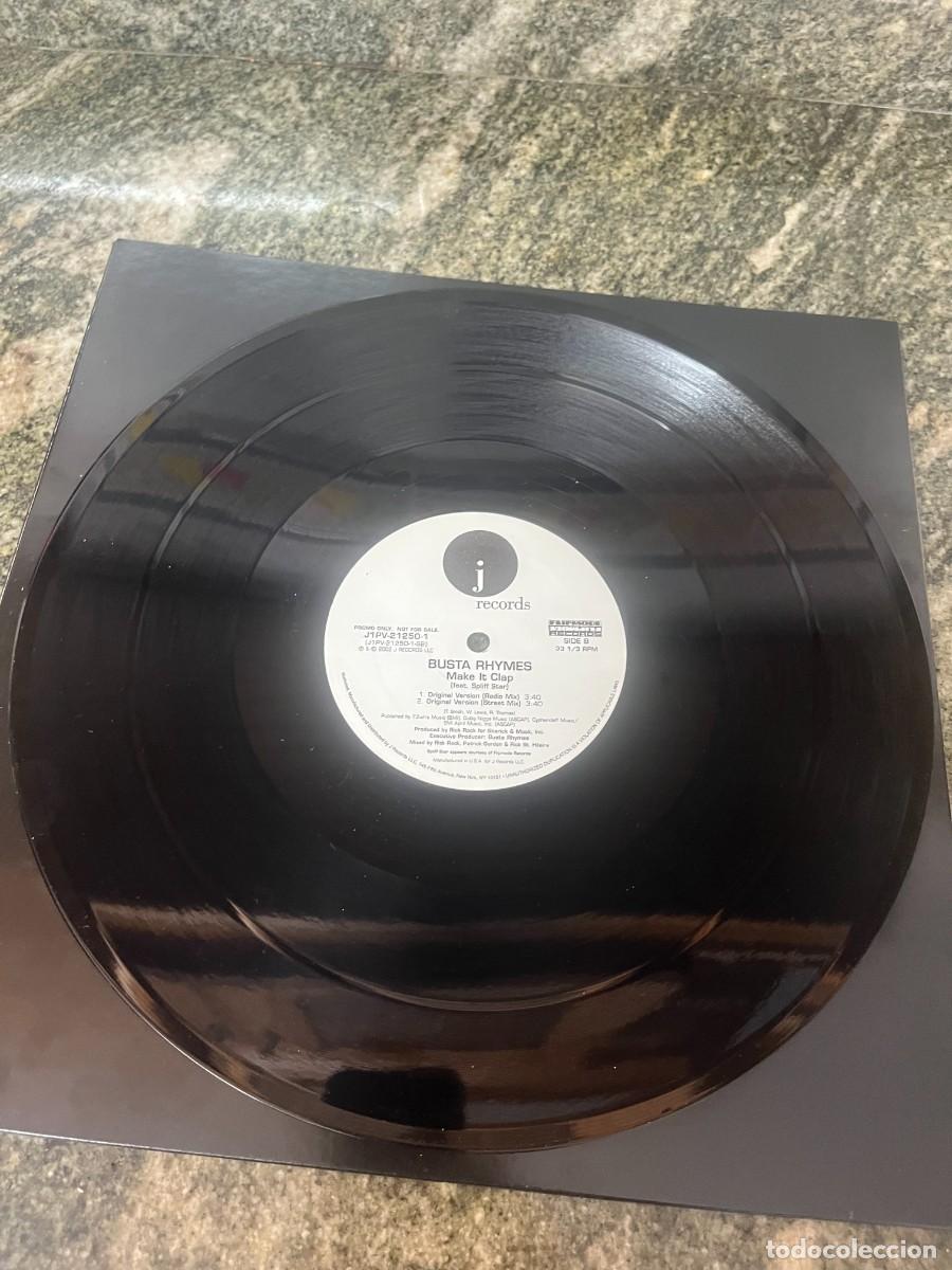 Discos de vinilo: Busta Rhymes Make It Clap (Remix) - Foto 2