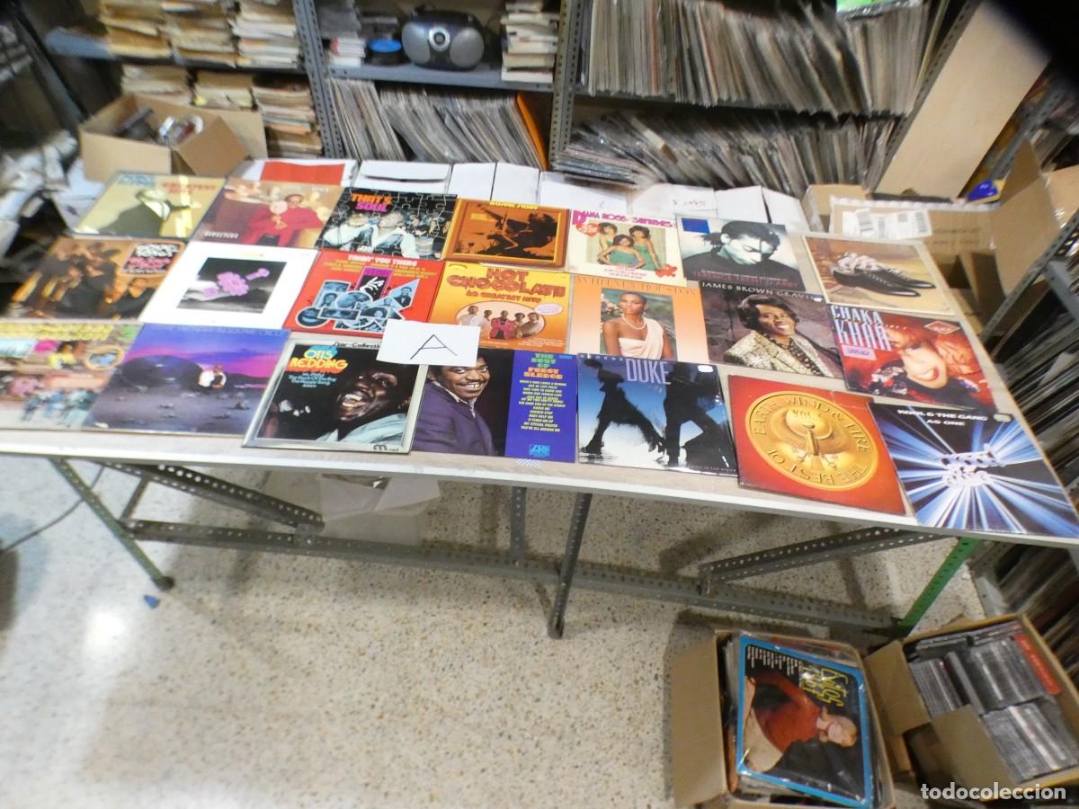 Discos de vinilo: ARKANSAS1980 BOXX801 PAGO Y ENVIO INMEDIATO- LOTE 45 LPS MUSICA NEGRA- LEER CONDICIONES