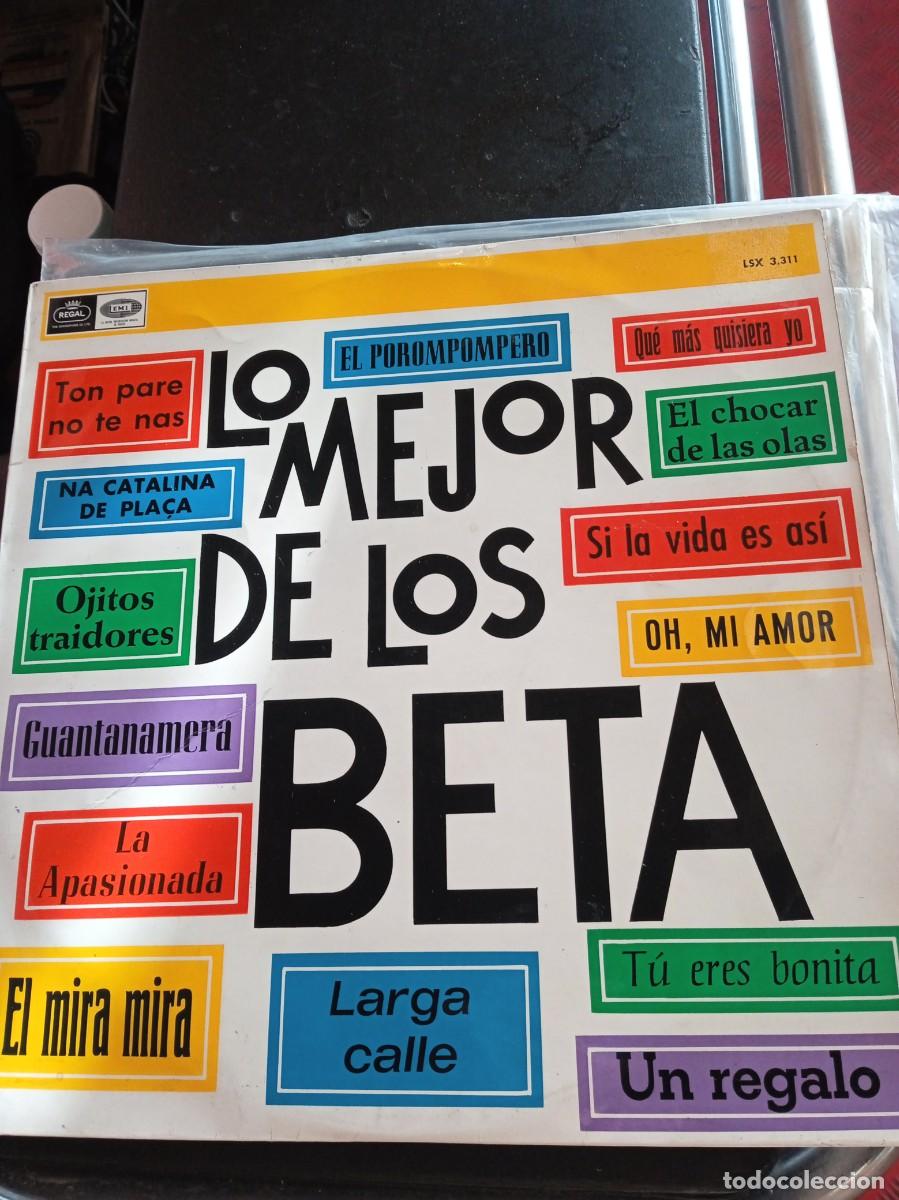 Discos de vinilo: LOS BETA. LO MEJOR DE LOS BETA. LP - Foto 1
