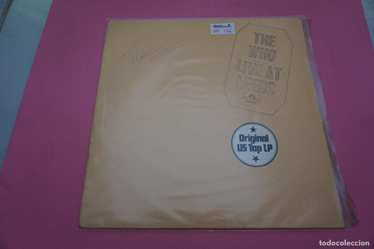 Discos de vinilo: LP/ THE WHO - LIVE AT LEEDS - EL VINILO ESTA EN BUEN ESTADO