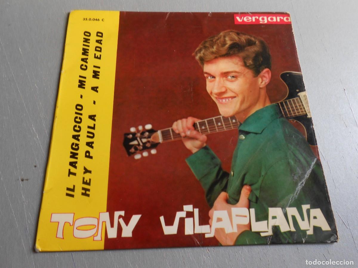 Discos de vinilo: TONY VILAPLANA, EP, IL TANGACCIO + 3, A&Ntilde;O 1963, VERGARA 35.0.046 C
