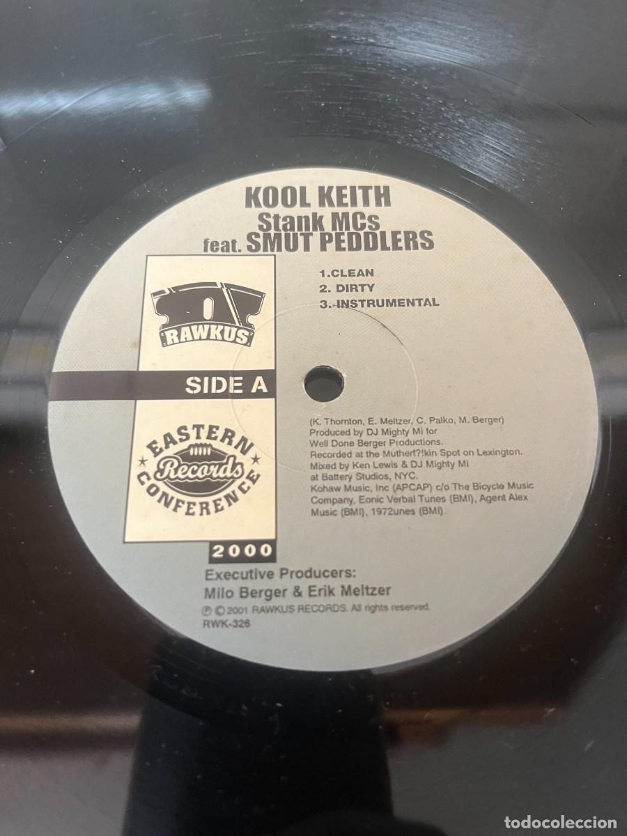 Discos de vinilo: Kool Keith Stank MCs b/w Thug Or What? - Foto 3
