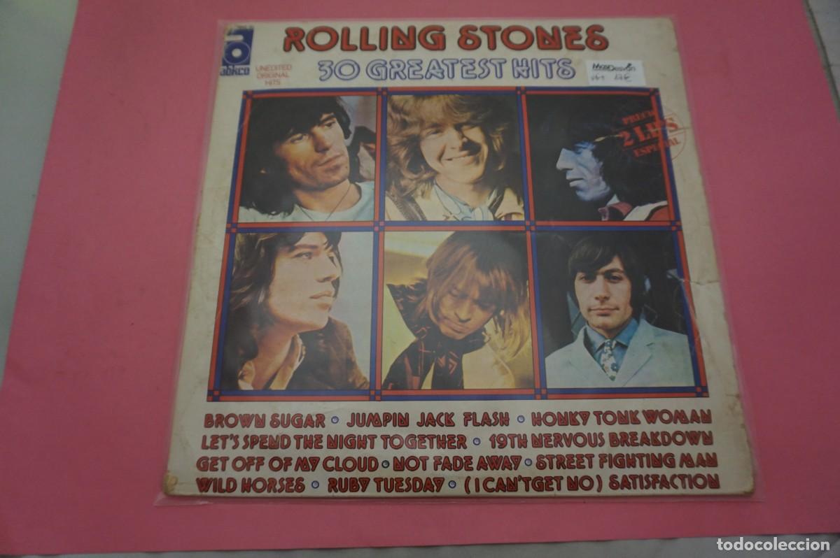 Vinyl-Schallplatten: DOBLE LP/ ROLLING STONES - 30 GREATEST HITS - EL VINILO ESTA EN BUEN ESTADO