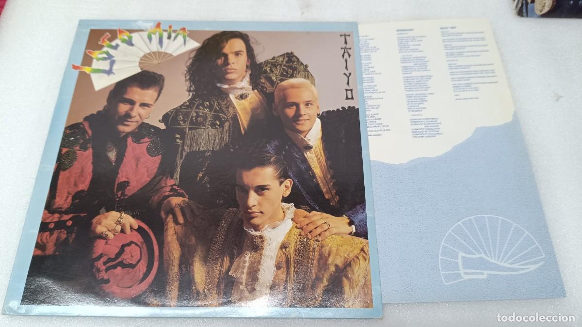 Discos de vinil: LP 1989 - LOCO M&Iacute;A / TAIYO - HISPAVOX & FTI MUSIC 1989 / INSERT CON LETRAS