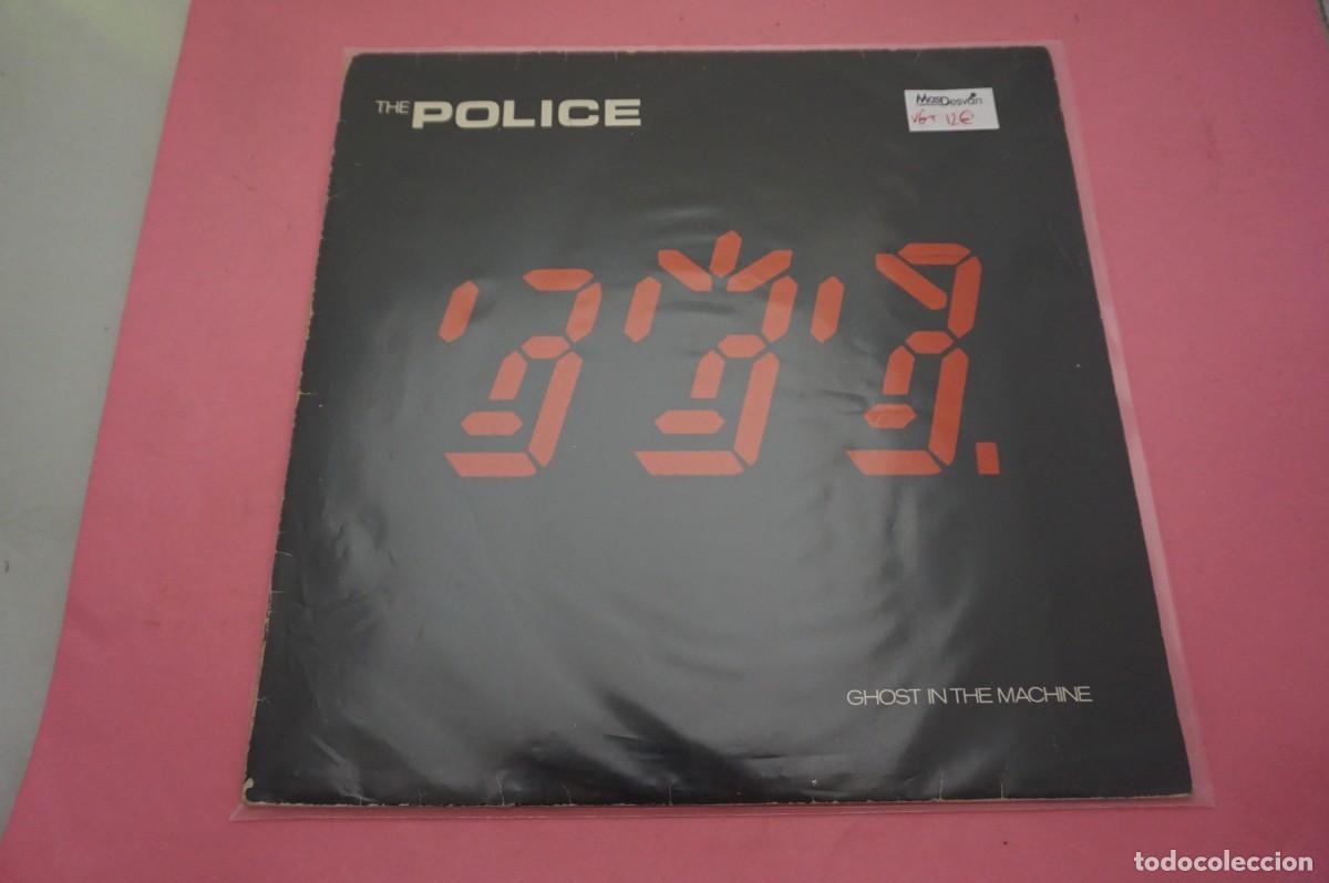 Discos de vinilo: LP/ THE POLICE - GHOST IN THE MACHINE - EL VINILO ESTA EN BUEN ESTADO