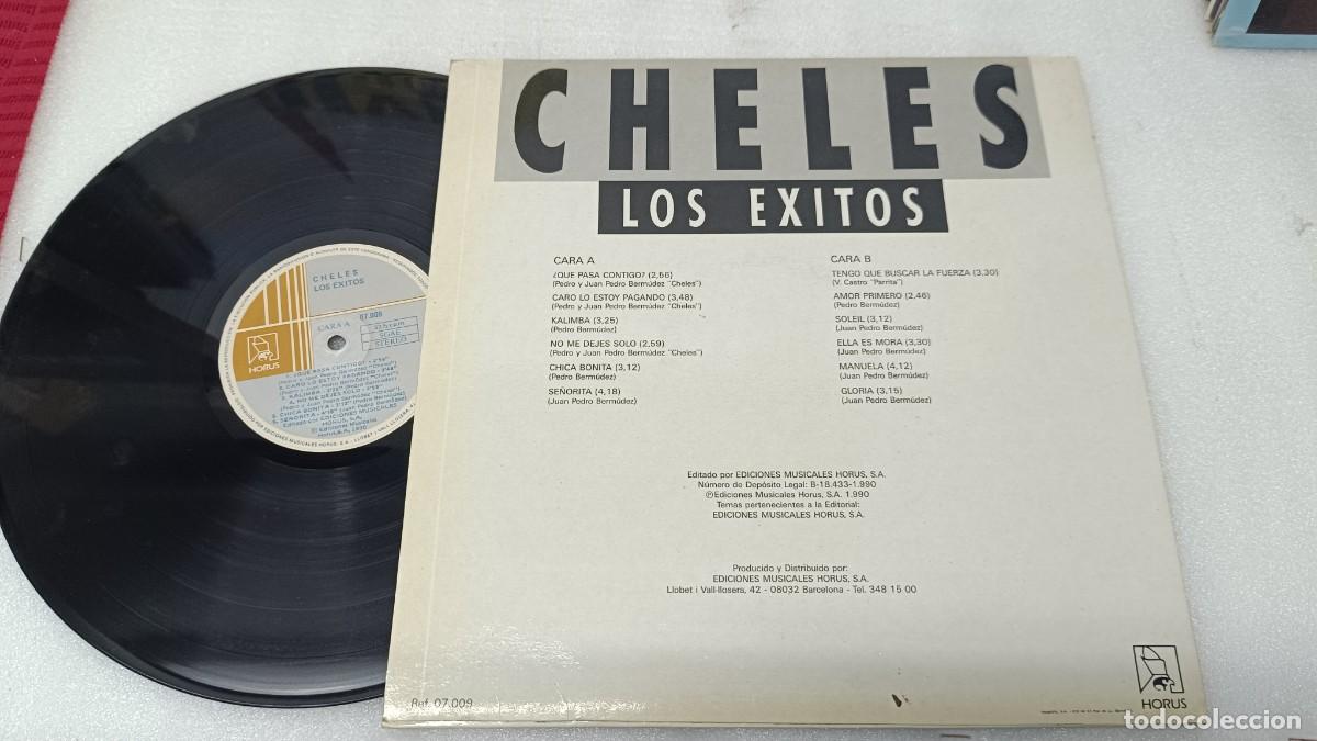 Discos de vinilo: CHELES. LOS &Eacute;XITOS. Que pasa contigo? - Foto 3