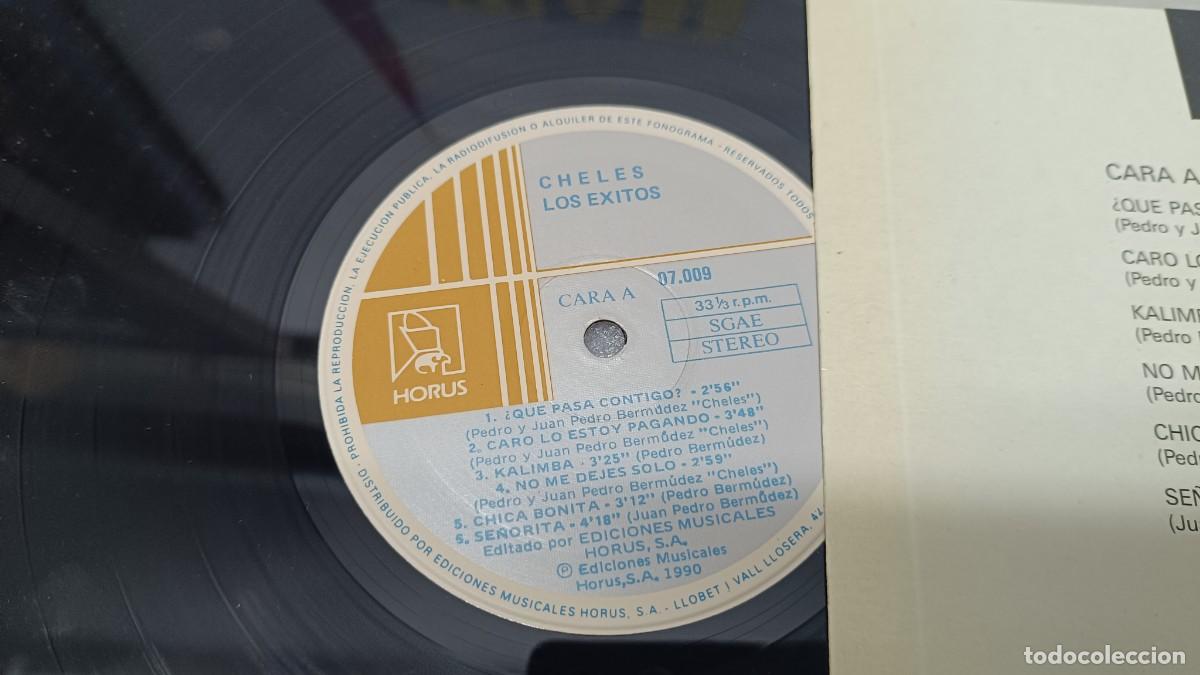 Discos de vinilo: CHELES. LOS &Eacute;XITOS. Que pasa contigo? - Foto 4
