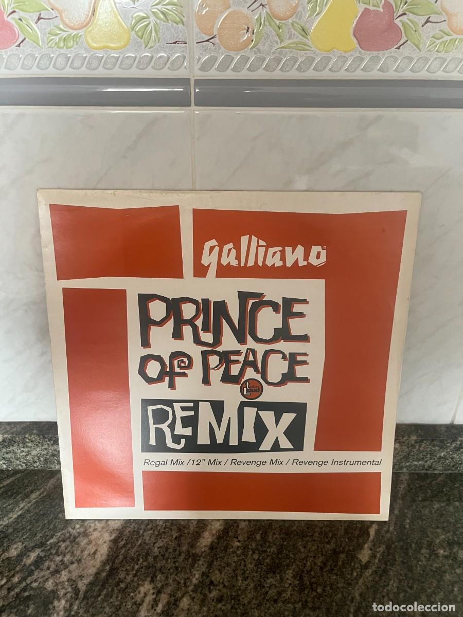 Discos de vinilo: Galliano Prince Of Peace (Remix)
