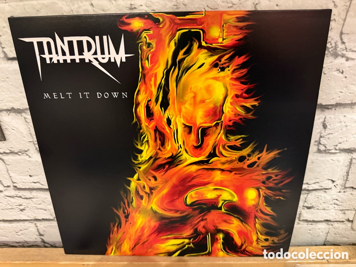Discos de vinil: Tantrum &lrm;&ndash; Melt It Down. Lp vinilo perfecto estado. Heavy metal