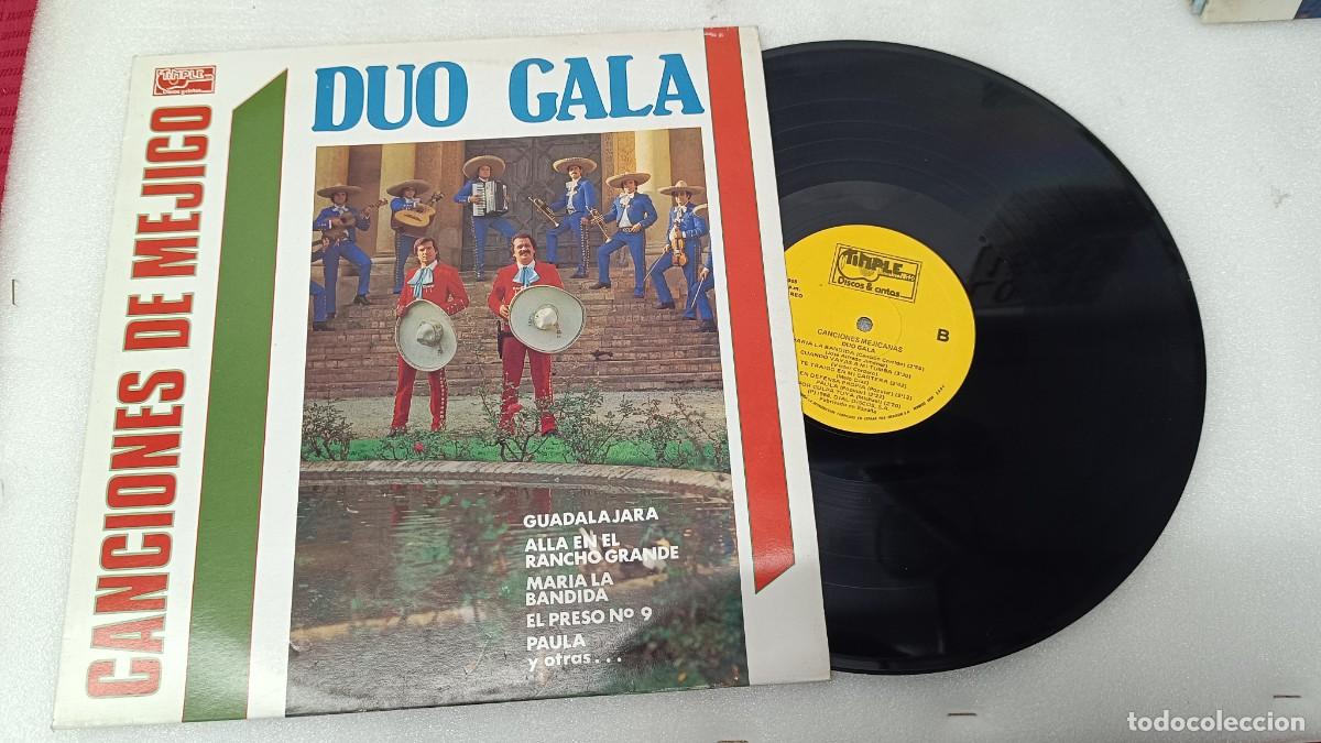 Discos de vinilo: DUO GALA LP CANCIONES DE MEJICO 1988