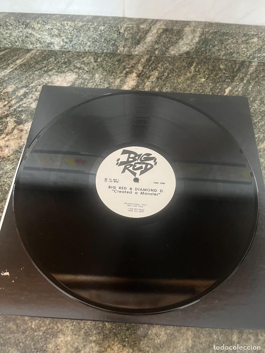 Discos de vinilo: Big Red & Diamond D Created A Monster - Foto 2
