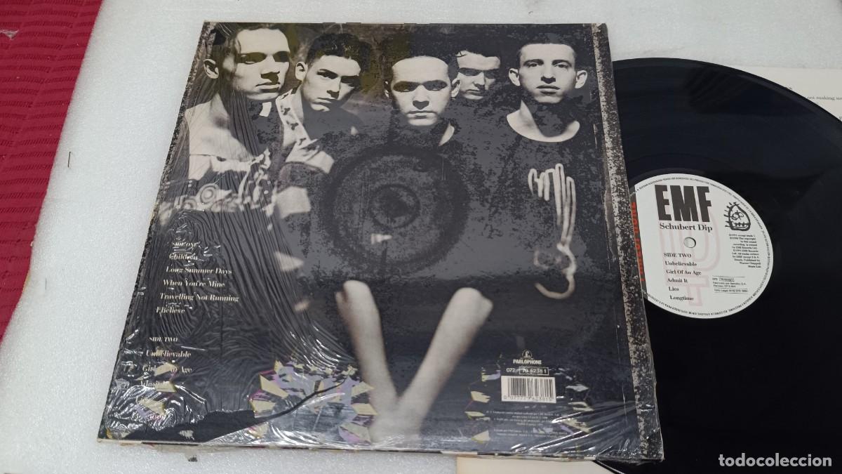 Discos de vinilo: EMF - SCHUBERT DIP / EMI LH - Foto 2