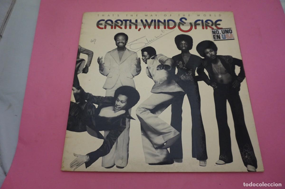 Discos de vinilo: LP/ EARTH, WIND & FIRE - ESE ES EL CAMINO DEL MUNDO - EL VINILO ESTA EN BUEN ESTADO