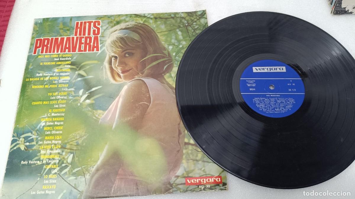 Discos de vinil: HITS PRIMAVERA !!, LP, LICIA - Hits Primavera &ndash; Hits Primavera : Vergara &ndash; 813-XE : Vinilo, LP, Comp