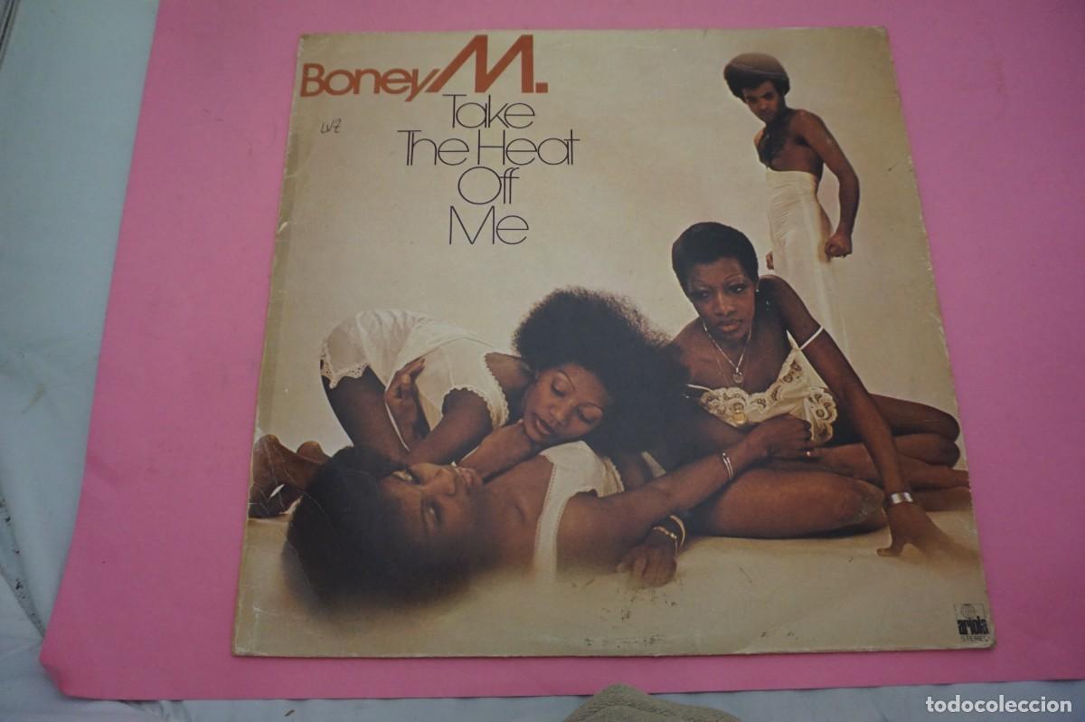Discos de vinilo: LP/ BONEY M. - TAKE THE HEAT OFF ME - EL VINILO ESTA EN BUEN ESTADO