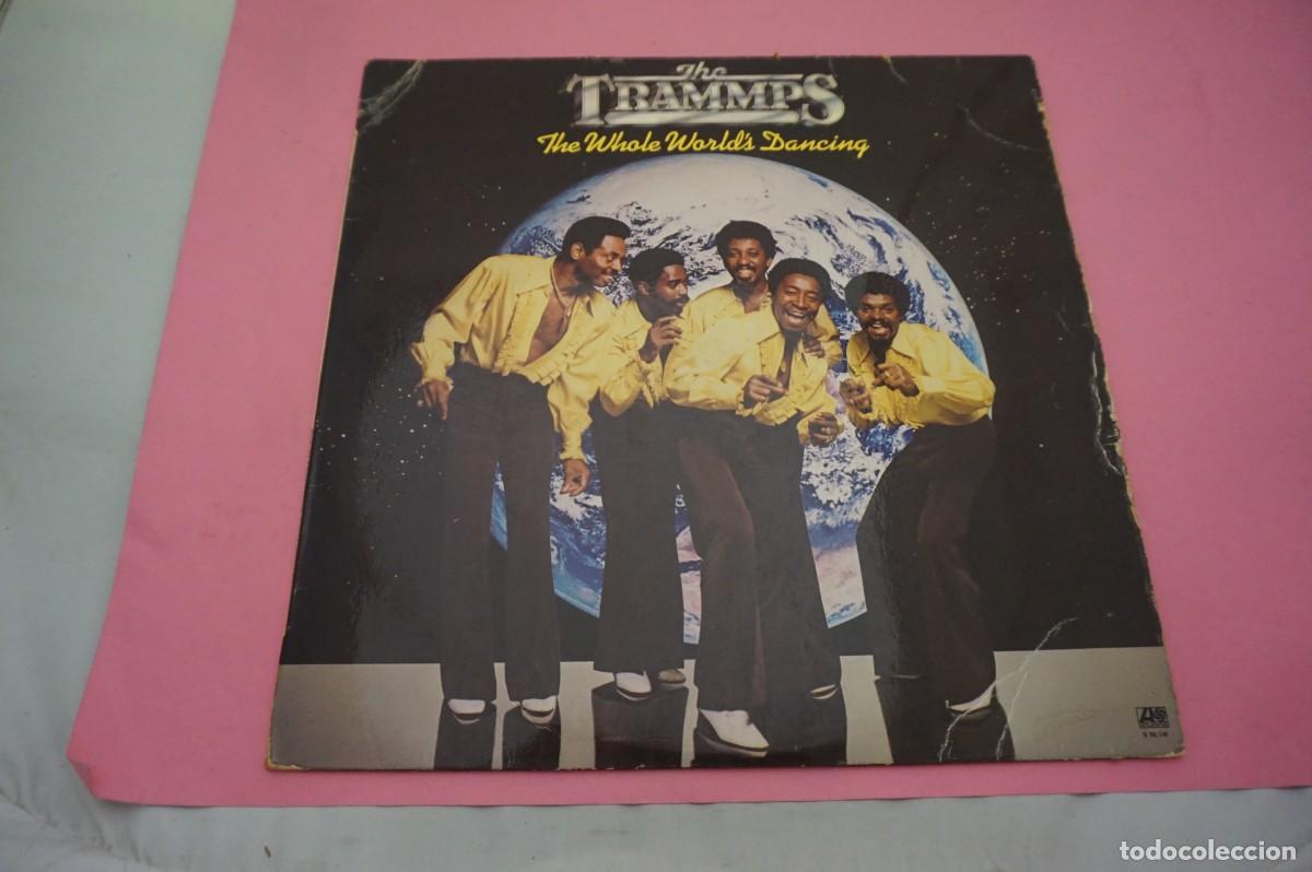 Discos de vinilo: LP/ THE TBAMMPS - WHOLE WORLD'S DANCING - EL VINILO ESTA EN BUEN ESTADO